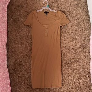 Tan Maxi Dress